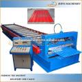 High speed ridge cap tile making roll former machine building construction/automatic metal roof ridge cap making machine